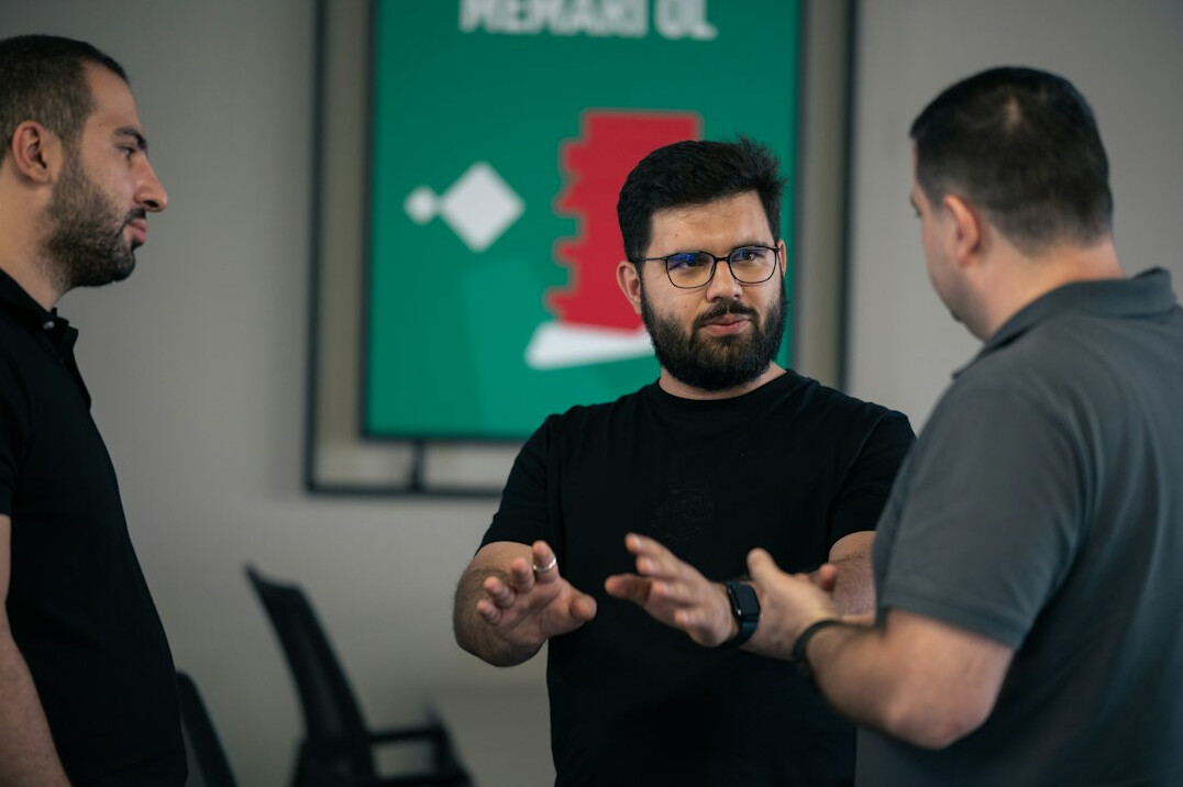 team discussion office